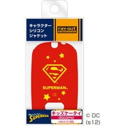 RT-WHW01DB/SM [docomo キッズケータイ HW-01D用キャラクター･シリコンジャケット/スーパーマンロゴ]