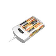 スマートフォン&FOMA用 電池交換式充電器 単3×3本コード AD25FS