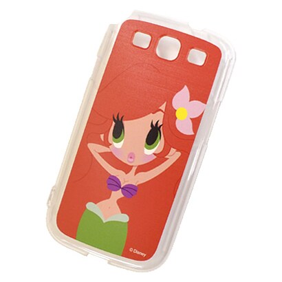 GALAXY S3用 カスタムカバー プリンセス アリエル