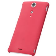 TR-CCXPGX12-RP [Xperia GX用抗菌クリスタルカバーセット（ラバーピンク）]