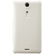 TR-BCXPGX12-CW [Xperia GX用バックカバーセット（カーボンホワイト）]