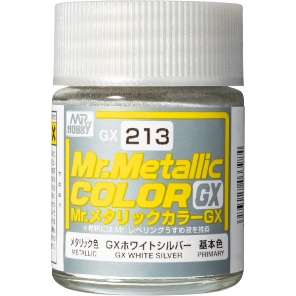 GX213 [Mr.メタリックカラーGX GXホワイトシルバー]