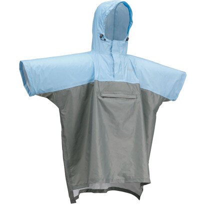 170-6957 [キッズトレックレインポンチョ スカイ/グレー KIDS TREKRAIN PONCHO(SKY/GRAY)]