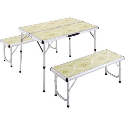 170-7589 [コンパクトピクニックベンチセット COMPACT PICNIC BENCH SET]