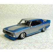 1/43 09339 [スカイライン 2000ＧＴ ヨンメリ カスタムスタイル ブルー/シルバー]