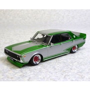 1/43 09340 [スカイライン 2000ＧＴ ヨンメリ カスタムスタイル グリーン/シルバー]