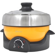 マルチポット 電気グリル鍋 1.0L イエロー MC-803 YE