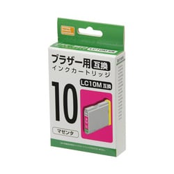 互換インクカートリッジ ブラザー LC10M マゼンタ PP-BLC10M
