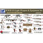 アメリカ軍歩兵用小火器セットWWII総数57点 [1/35 スケールミリタリーシリーズ]
