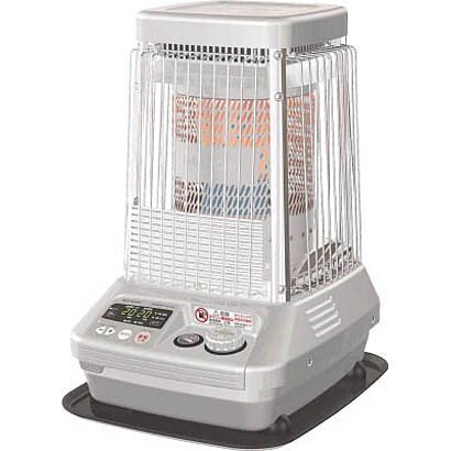 業務用 石油ストーブ （木造：26畳 コンクリート：35畳） プラチナシルバー FM-105F-S
