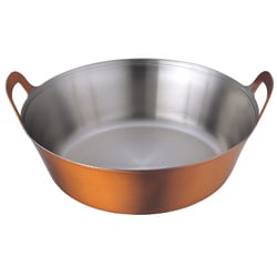無料発送 ヨドバシ.com 通販【全品無料配達】 純銅揚げ鍋23cm 下村企販 - 調理器具