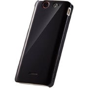 TR-CCXPSX12-MB [Xperia SX用抗菌クリスタルカバーセット Crystal Cover Set for Xperia SX Midnight Black]