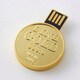 GOLD COIN USBメモリ 4GB LDE007-GD