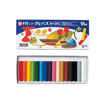 ニュークレパスかくがた16色 NEP16