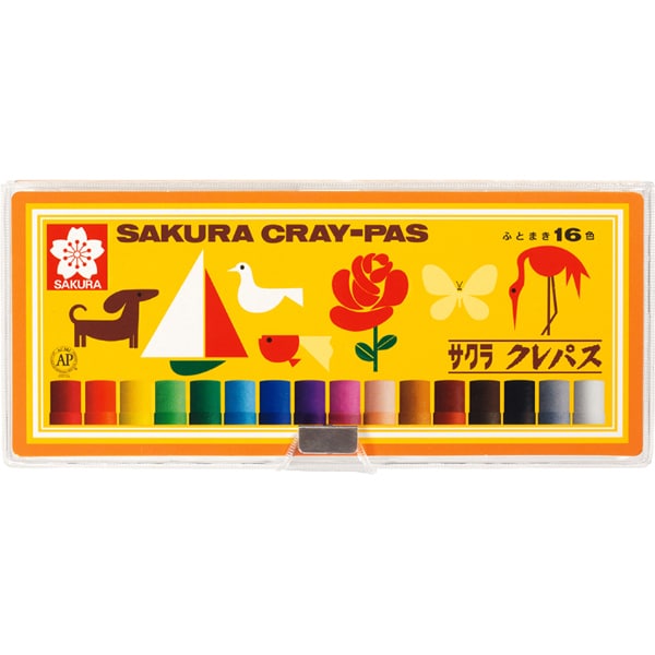 クレパス16色ソフトケース LP16S