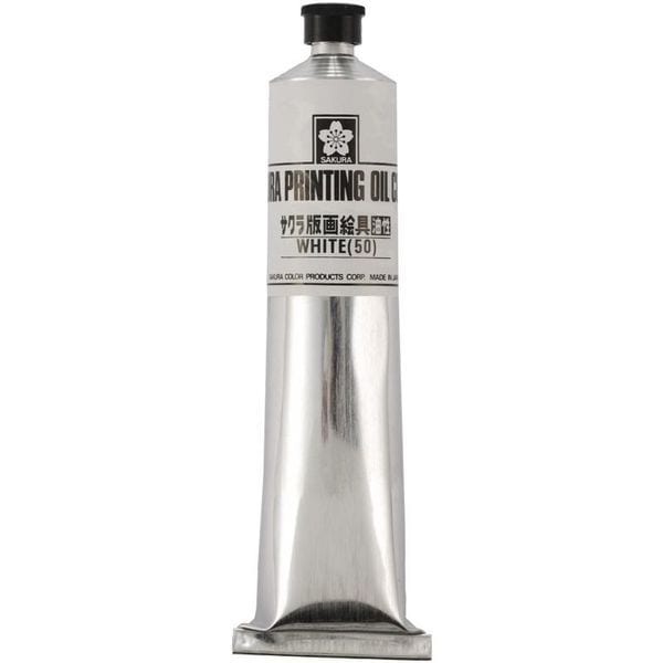 ハンガ絵の具 油性100ml 白 OH100ML#50