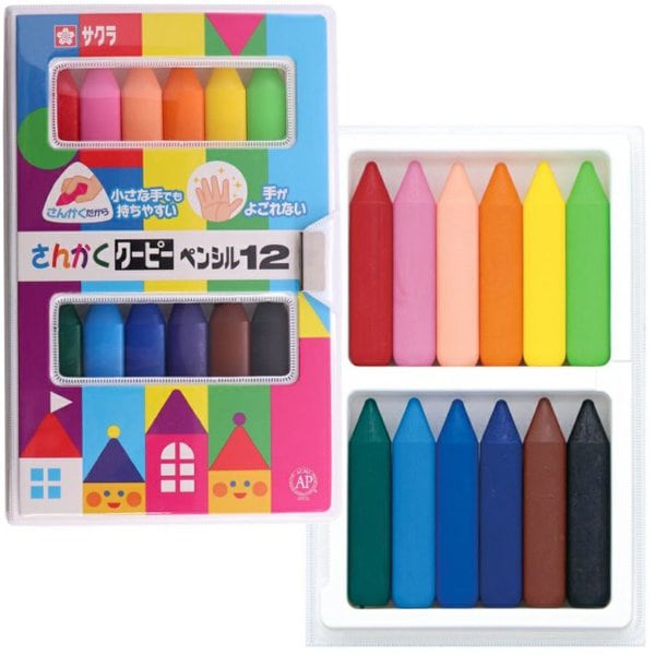 さんかくクーピーペンシル12 FYL12