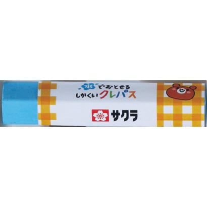 水でおとせるしかくいクレパス みずいろ WP#125