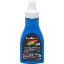 ニューサクラカラー ポリチューブ入り 200ml 蛍光ブルー ETPW200P#336