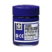 ポスターカラー 30ml ぐんじょう PW30ML#38