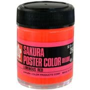 ポスターカラー デラックス トクイロ 45ml 蛍光レッド PWD45MLトクイロ#264