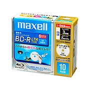 録画用BD-R LTH 片面1層25BG 1-6倍速 インクジェットプリンタ対応 ホワイト 10枚 BR25VLFWPC.10S