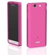 EPA10-002PI [Ultra Slim Smooth Silicone Case for Xperia SX Pink]