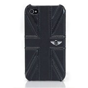 CGM-PH-100003 [MINI Union Jack PU Leather Case for iPhone 4S/4]
