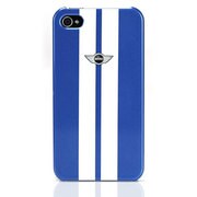 CGM-PH-100006 [MINI Stripes Hard Case for iPhone 4S/4 ブルー]