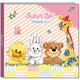 SZ-33959 [スクエア手帳 SUZY'S ZOO ボーダー]