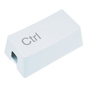 Ctrlキー型ケーブルボックス ブルー GH-CBX-B