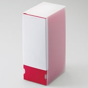 CD/DVDファイル 120枚収納 ピンク CCD-F120NPN