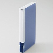 CD/DVDファイル 24枚収納 ブルー CCD-F24NBU