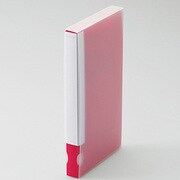 CD/DVDファイル 24枚収納 ピンク CCD-F24NPN