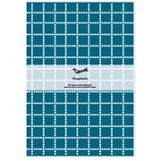 B6BLOCK-MO QUILT Blue COT-43506