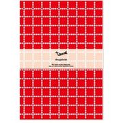 B6BLOCK-MO QUILT Red COT-43509