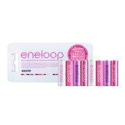 HR-3UTGB-8R [eneloop tones rouge エネループ　トーンズ　ルージュ 単3形 8本]