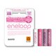 eneloop tones rouge エネループ　トーンズ　ルージュ 単4形 4本 HR-4UTGB-4R
