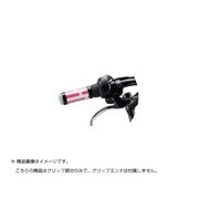ハンドルグリップロング bikke ストライプ柄・ピンク 1本 HG-BIKL F170400P-W