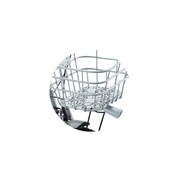 バスケットクッション大人用 bikke ユグドラシル柄・ブルーグレー BK-BIKA B404030LB1