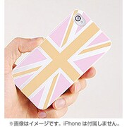 Ri4-IMD-U04 [iPhone 4S/4用 ケース ユニオンジャック ピンク・オレンジ]