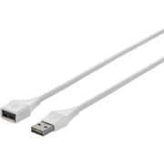 “どっちもUSBケーブル” どっちもUSBコネクター採用 USB2.0延長ケーブル（A to A） 1.5mホワイト BSUAADU215WH
