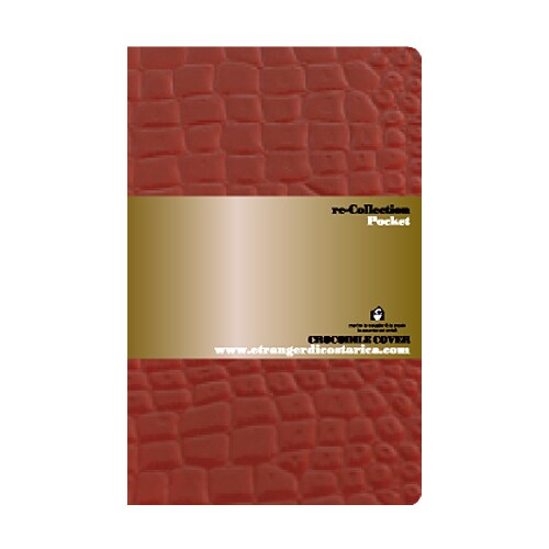 Pocket Cover ”CROCODILE” Bordeaux RCP-B3-04