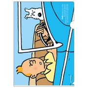 TINTIN A4クリアホルダー アメリカ TCH-FR-003