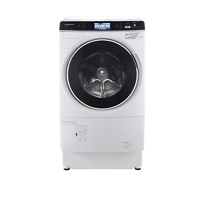 ななめ型ドラム式洗濯乾燥機（9.0kg） 左開き・クリスタルホワイト トールモデル NA-VT8200L-W