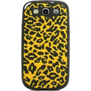 ヒョウ柄 aglowDESIGN GALAXY S3 SC-06D用シリコンケース