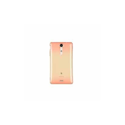 Xperia GX用TPUソフトケース 染 SO・ME ピーチ
