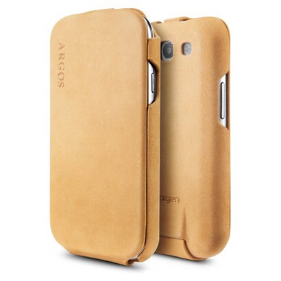 SPIGEN SGP Galaxy S3 レザーケース アルゴス ビンテージ・ブラウン SGP09266