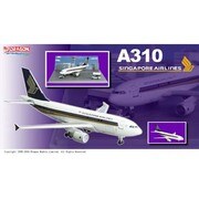 1/400 55667 A310 シンガポール航空 9V-STQ ディスプレイセット＆サポート車両付き [1/400スケール航空機]