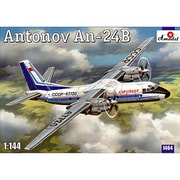1/144 AM14640 アントノフAn-24Bコーク双発旅客機アエロフロート [プラモデル]
